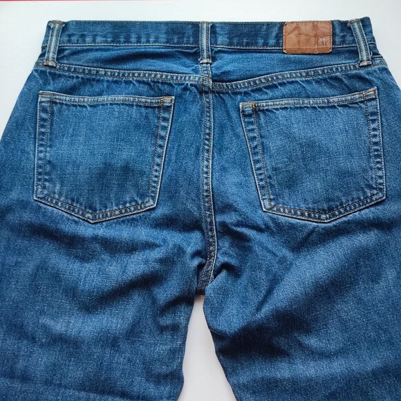 GAP Denim jeans men's size 33/34 denim blue standard fit - Picture 4 of 14
